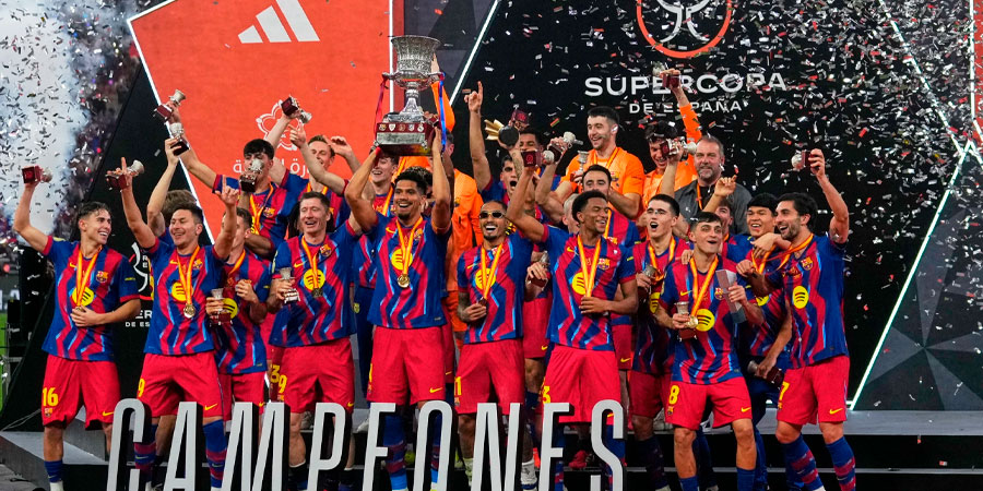 Un gol de Rapinha corona al FC Barcelona, Campeón de la Supercopa 2026 | Resumen y goles